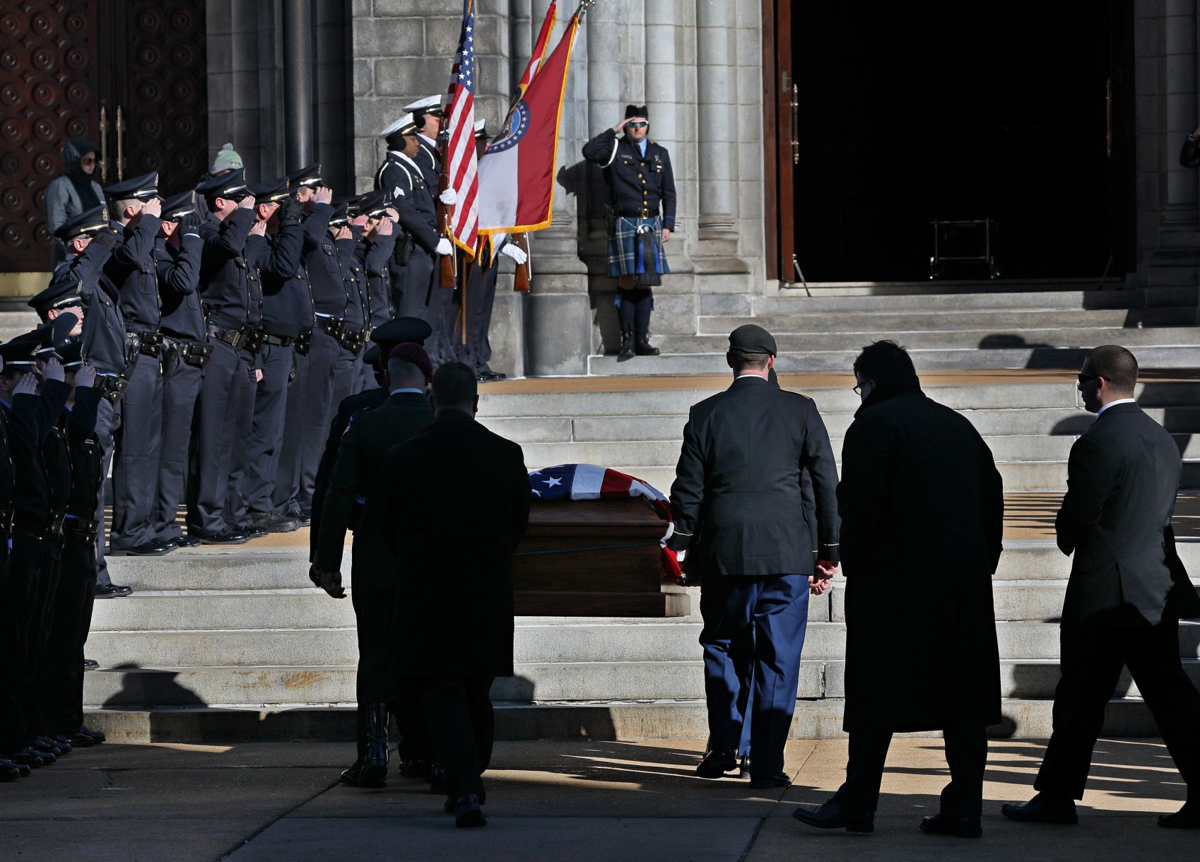 Funeral for St. Louis Police Officer Katlyn Alix